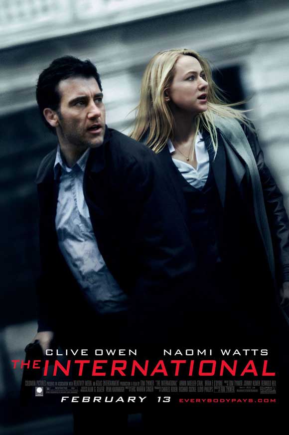 The International Movie Poster Print displayed in a stylish room setting.