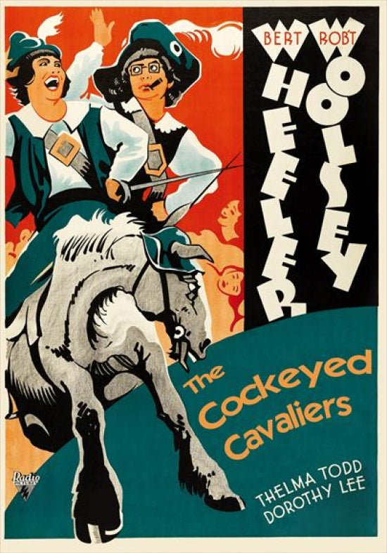 Cockeyed Cavaliers Movie Poster Print showcasing classic cinema art.