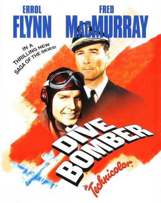 Dive Bomber Movie Poster Print showcasing classic aviation themes.