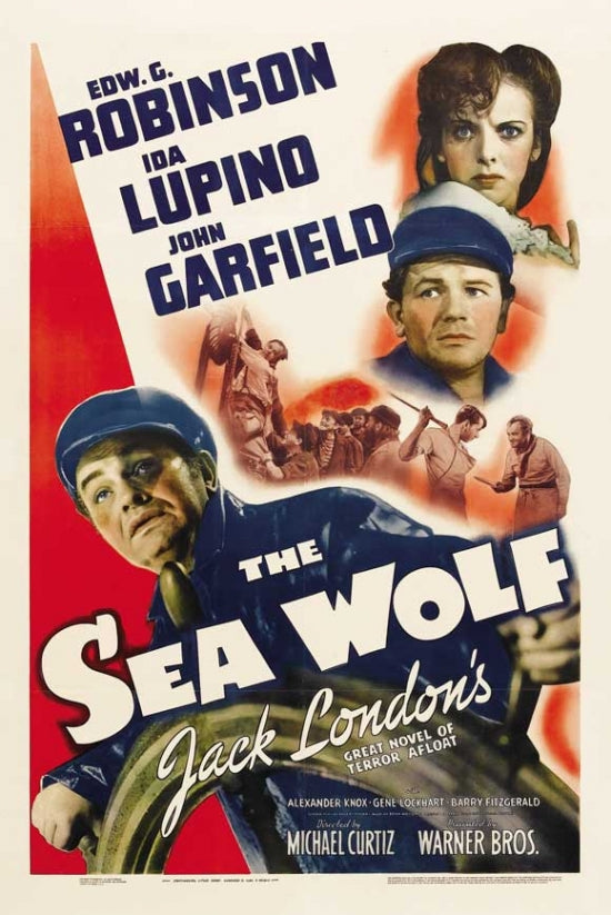 The Sea Wolf Movie Poster Print showcasing captivating film imagery.