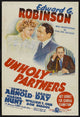 Unholy Partners Movie Poster Print showcasing thrilling cinematic art.
