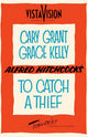 To Catch a Thief Movie Poster Print showcasing classic cinema art.