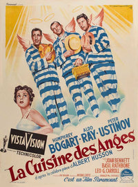 We're No Angels Movie Poster Print featuring vibrant artwork.