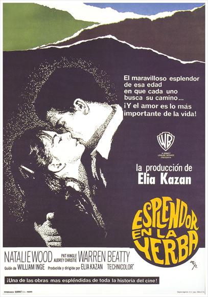 Splendor in the Grass Movie Poster Print showcasing classic film imagery.