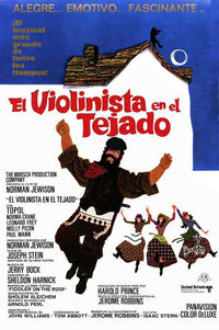 Fiddler on the Roof Movie Poster Print featuring vibrant imagery from the iconic musical.