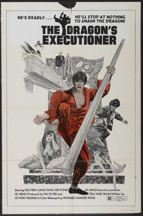 The Dragon's Executioner Movie Poster Print showcasing fantasy art.