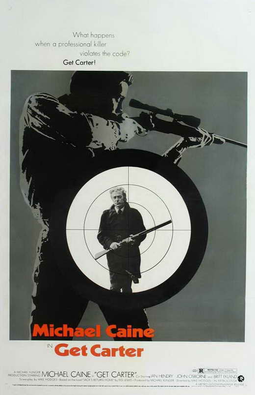 Get Carter Movie Poster Print showcasing iconic film imagery.
