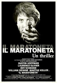 Marathon Man Movie Poster Print featuring iconic film artwork.