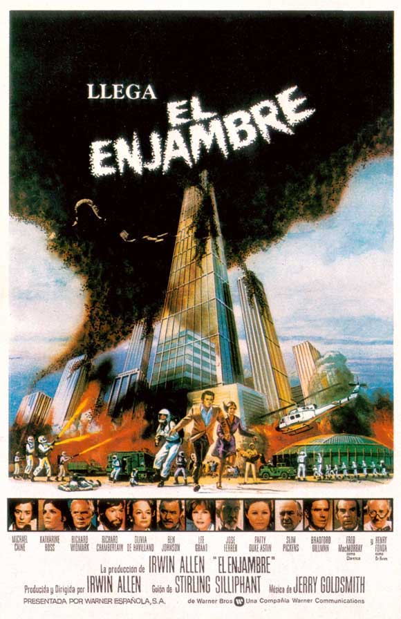 The Swarm Movie Poster Print showcasing cinematic suspense and drama.