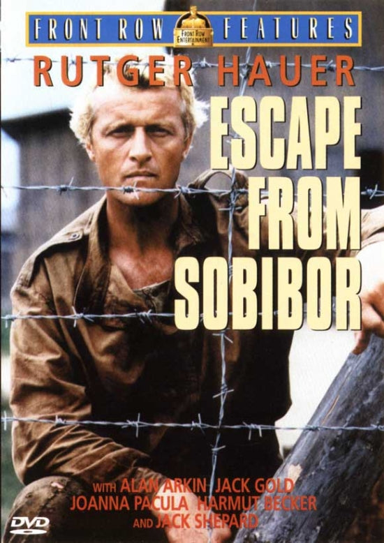 Escape from Sobibor movie poster showcasing a powerful design.