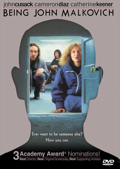 Being John Malkovich Movie Poster Print showcasing unique cinematic art.
