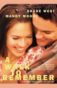 A Walk to Remember Movie Poster Print showcasing romance and emotion.