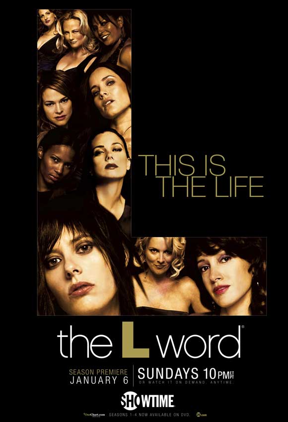 The L Word Movie Poster Print showcasing iconic characters and themes from the series.