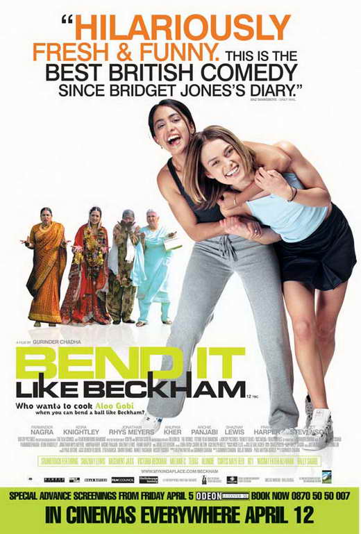 Bend It Like Beckham Movie Poster Print showcasing sports and friendship themes.