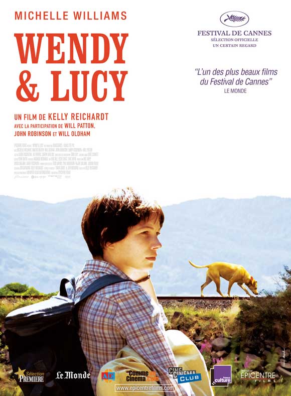 Wendy and Lucy Movie Poster Print showcasing emotional storytelling.