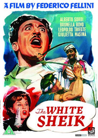 The White Sheik Movie Poster Print showcasing classic cinema art.