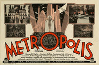 Metropolis Movie Poster Print featuring iconic imagery from the 1927 film.