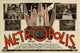 Metropolis Movie Poster Print featuring iconic imagery from the 1927 film.