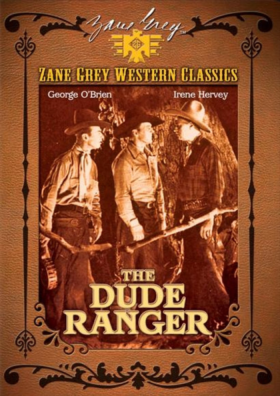 The Dude Ranger Movie Poster Print showcasing vibrant colors and cinematic themes.
