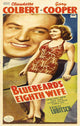 Bluebeard's Eighth Wife Movie Poster Print showcasing classic cinema art.