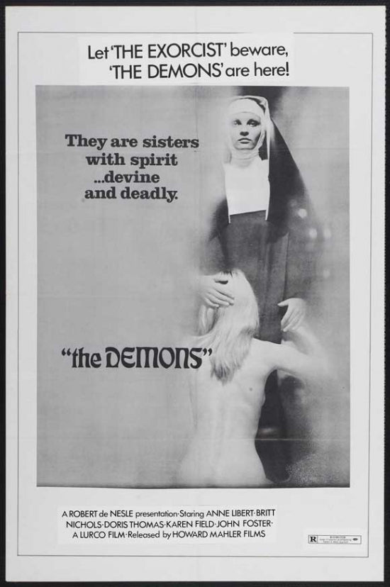 The Demons Movie Poster Print showcasing eerie imagery.