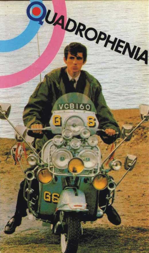 Quadrophenia Movie Poster Print capturing the essence of 1970s rock culture.