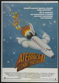 Airplane 2: The Sequel Movie Poster Print showcasing the comedic classic.
