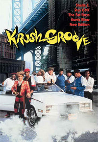 Krush Groove Movie Poster Print showcasing 1980s hip-hop culture.