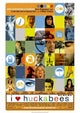 I Heart Huckabees Movie Poster Print, vibrant and artistic.