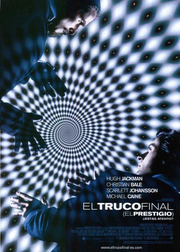 The Prestige Movie Poster Print featuring a striking design capturing the film's essence.