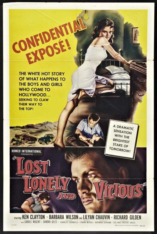 Lost, Lonely, and Vicious Movie Poster Print showcasing emotional depth.