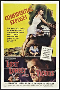 Lost, Lonely, and Vicious Movie Poster Print showcasing emotional depth.