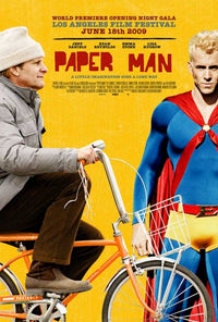 Paper Man Movie Poster Print - whimsical art for home decor