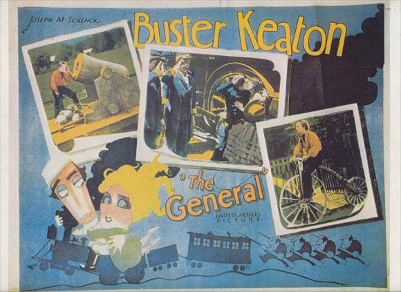 The General Movie Poster Print featuring classic cinema art