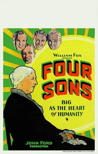 Four Sons Movie Poster Print showcasing classic cinema art.