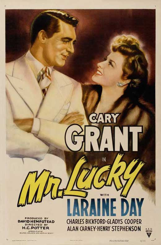 Mr. Lucky Movie Poster Print - 27x40 | Posterazzi