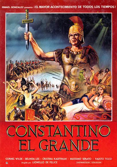 Constantine and the Cross Movie Poster Print showcasing cinematic art.
