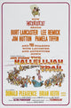 The Hallelujah Trail Movie Poster Print - 27x40