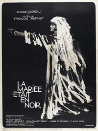 The Bride Wore Black Movie Poster Print showcasing classic film art