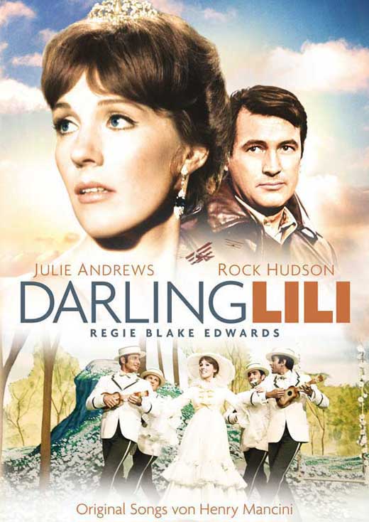 Darling Lili Movie Poster Print, classic film poster, vibrant colors