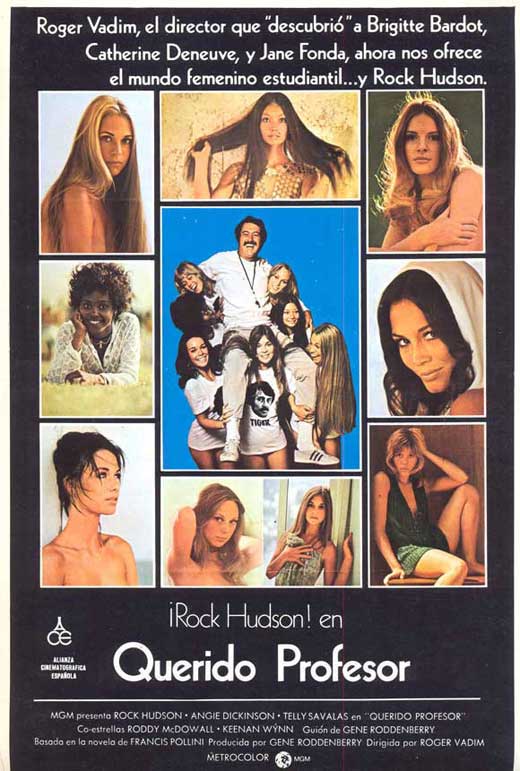 Pretty Maids All In a Row Movie Poster Print featuring classic film imagery.