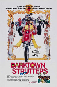 Darktown Strutters Movie Poster Print showcasing vibrant colors and classic film artistry.