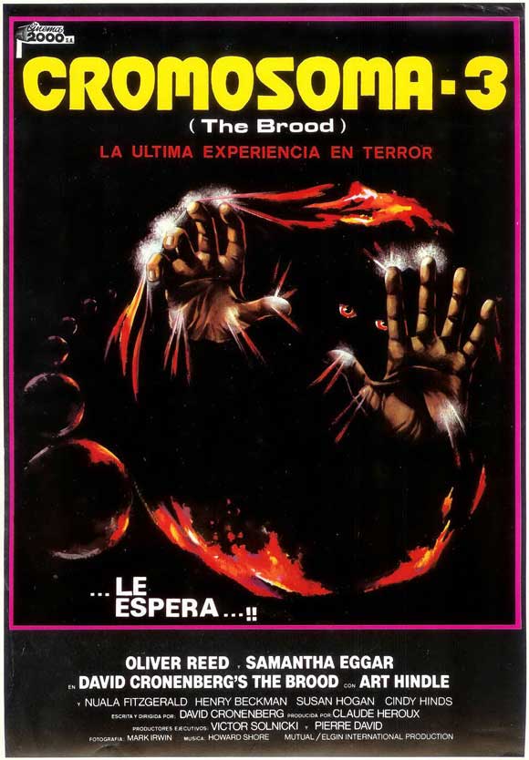 The Brood Movie Poster Print showcasing iconic horror imagery.