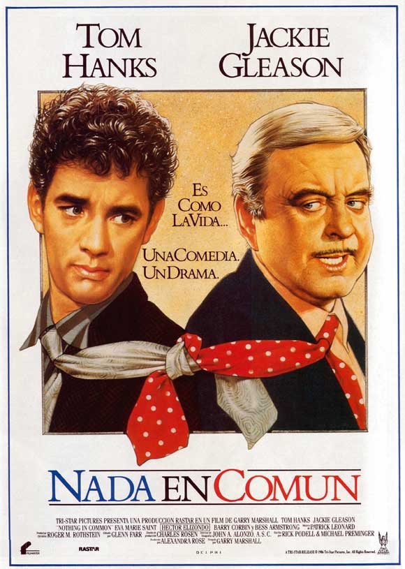 Nothing in Common Movie Poster Print showcasing vibrant design and classic film theme.