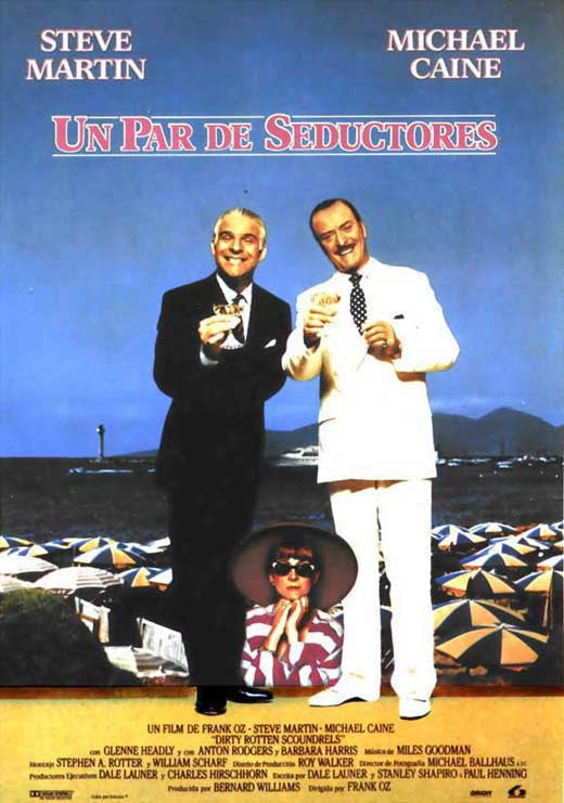 Dirty Rotten Scoundrels Movie Poster Print - 11x17