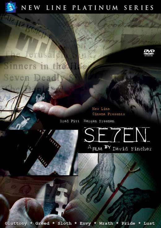 Seven Movie Poster Print - Psychological Thriller Artwork