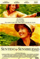 Sense and Sensibility Movie Poster Print showcasing classic literary art.