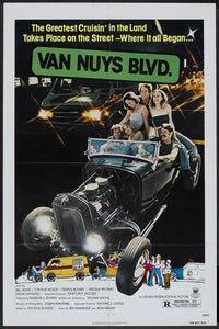Van Nuys Blvd. Movie Poster Print showcasing cinematic art.