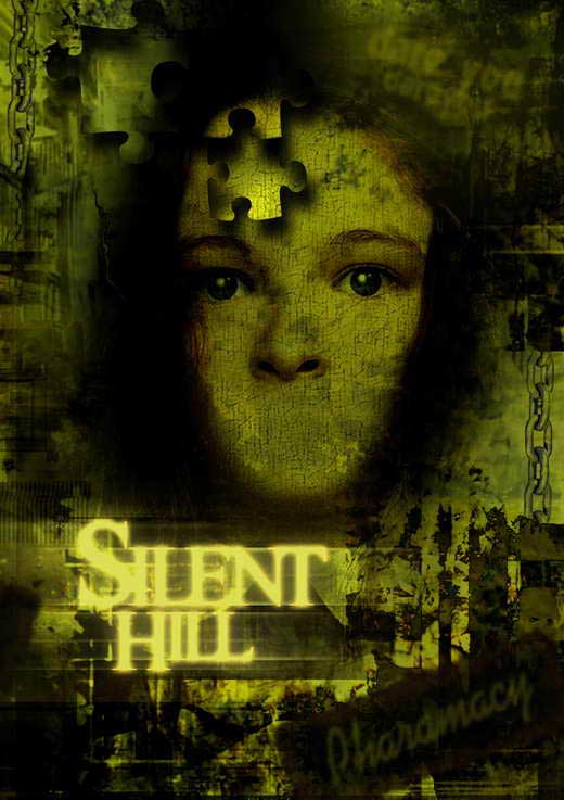 Silent Hill Movie Poster Print showcasing the haunting atmosphere of the film.