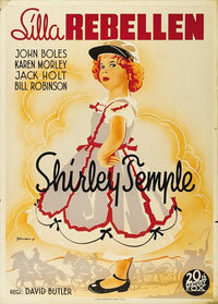 The Littlest Rebel Movie Poster Print showcasing classic cinema art.